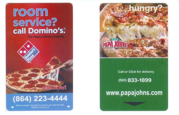 Hotel Key Card Ads