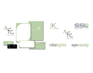 Stationery and Logo Design FC Lighting