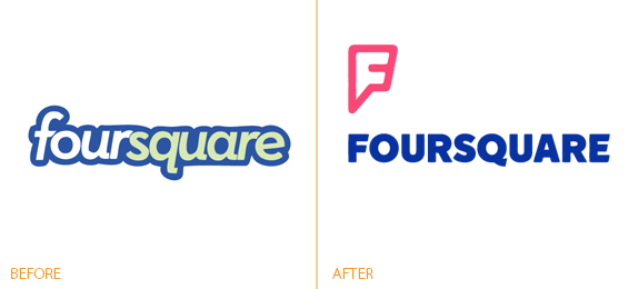 FourSquare Rebranding