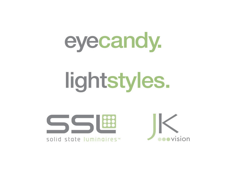 Brand Architecture Logo Design FC Lighting