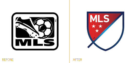 Major League Soccer MLS Rebranding