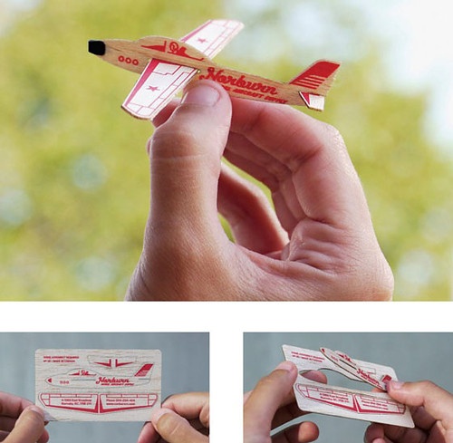 Airplane Business Card