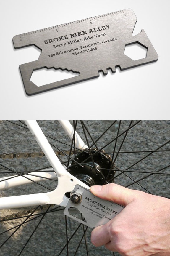 Broke Bike Alley Business Card