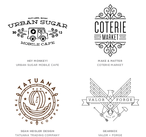 Mono Crest Logos