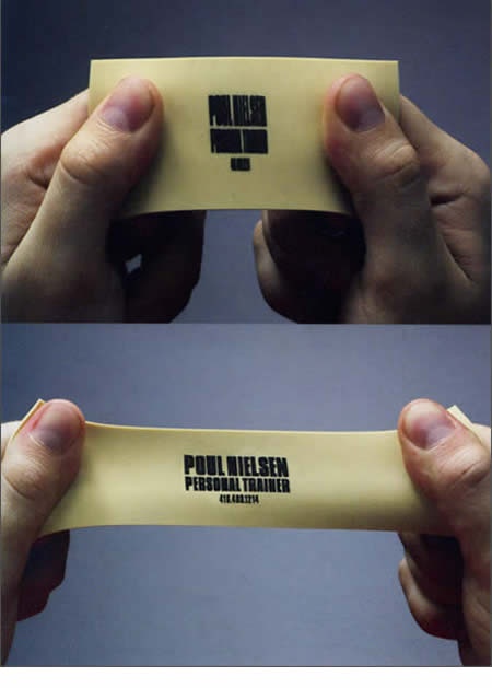 Personal Trainer Business Card