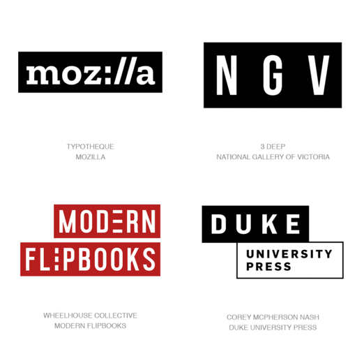 Text Boxes Logo Trends
